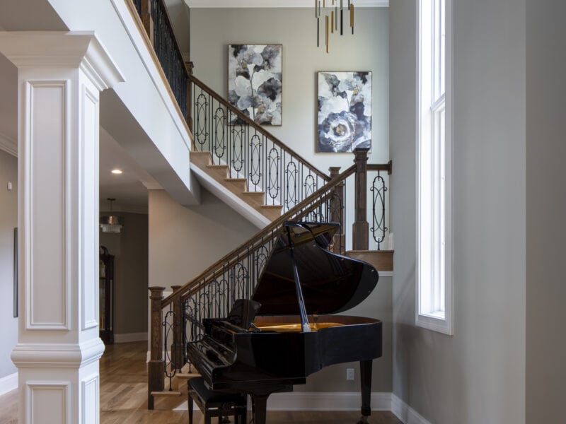 stairs in home - custom woodwork