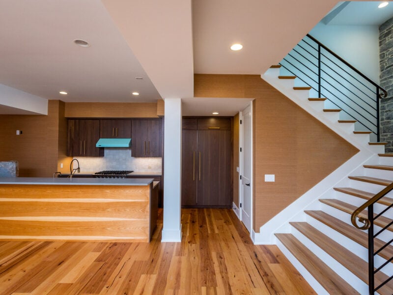 custom home interior by Dennis Ott Builders